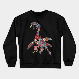 Zombie Plesiosaur Crewneck Sweatshirt